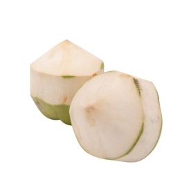 Young Coconut with Green Peel